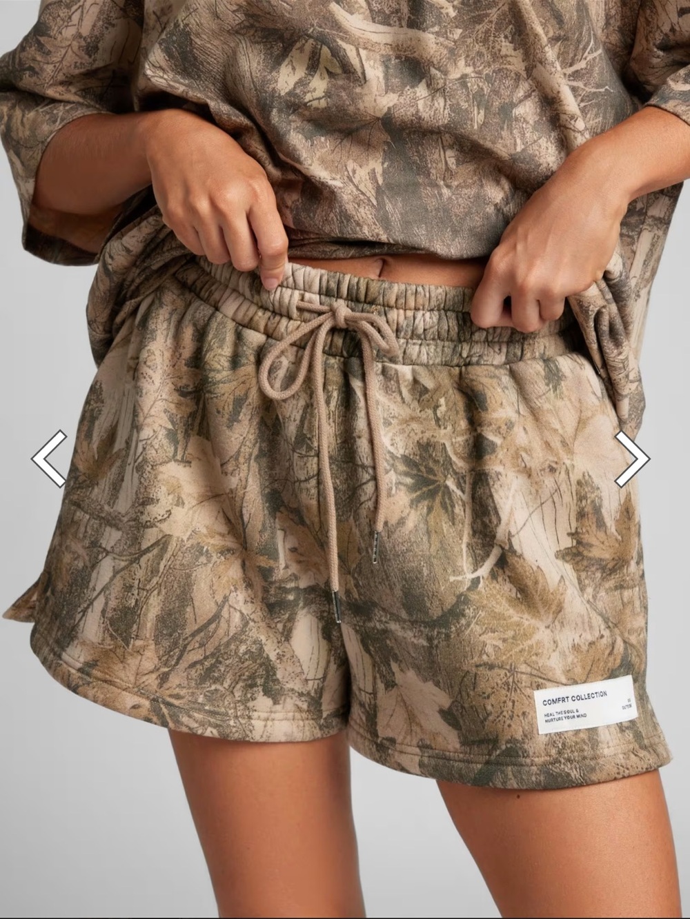 Comfrt Camo Shorts